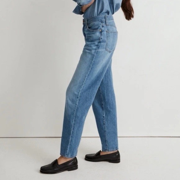 Madewell The Slouchy Boy Jean Denim Pants Size 31P NG831 - Picture 2 of 16